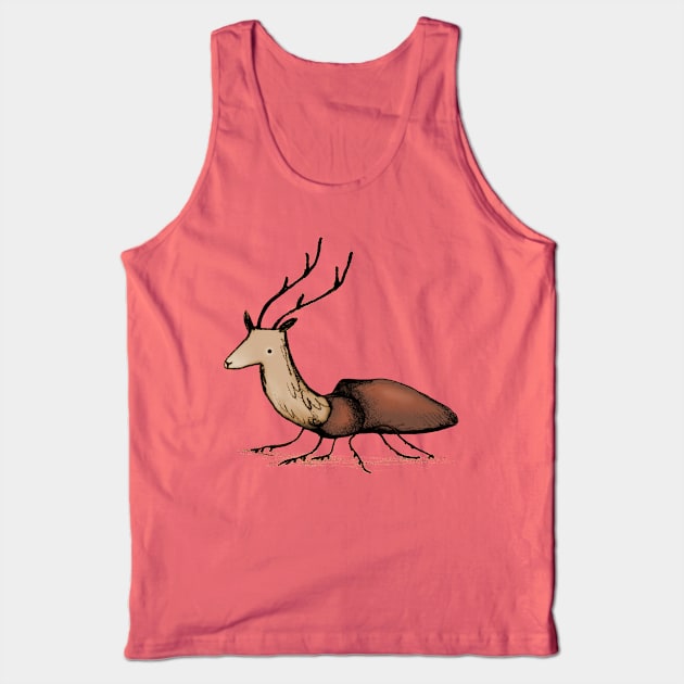 Stag Beetle Tank Top by Sophie Corrigan